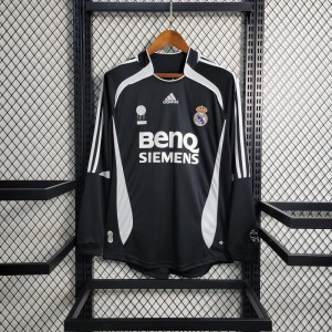 Retro 06-07 Real Madrid Third Long Sleeve Jersey