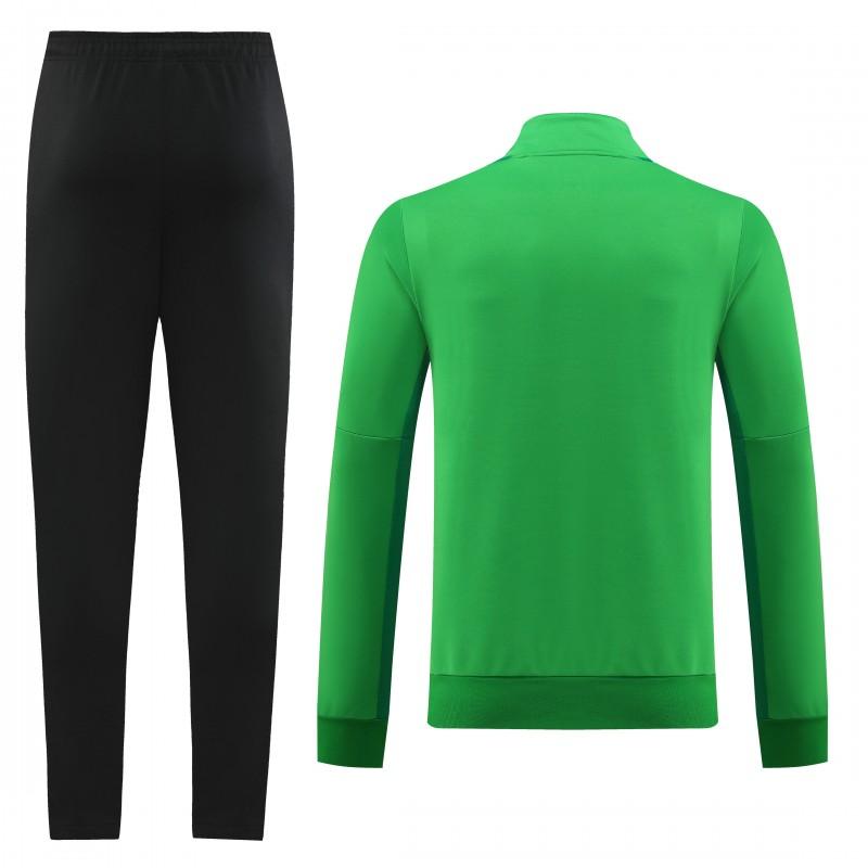 2023 Nike Green Full Zipper Jacket +Pants