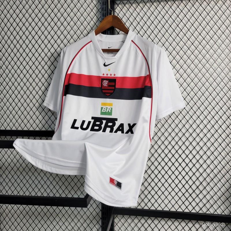 Retro 01/02 Flamengo Away White Jersey