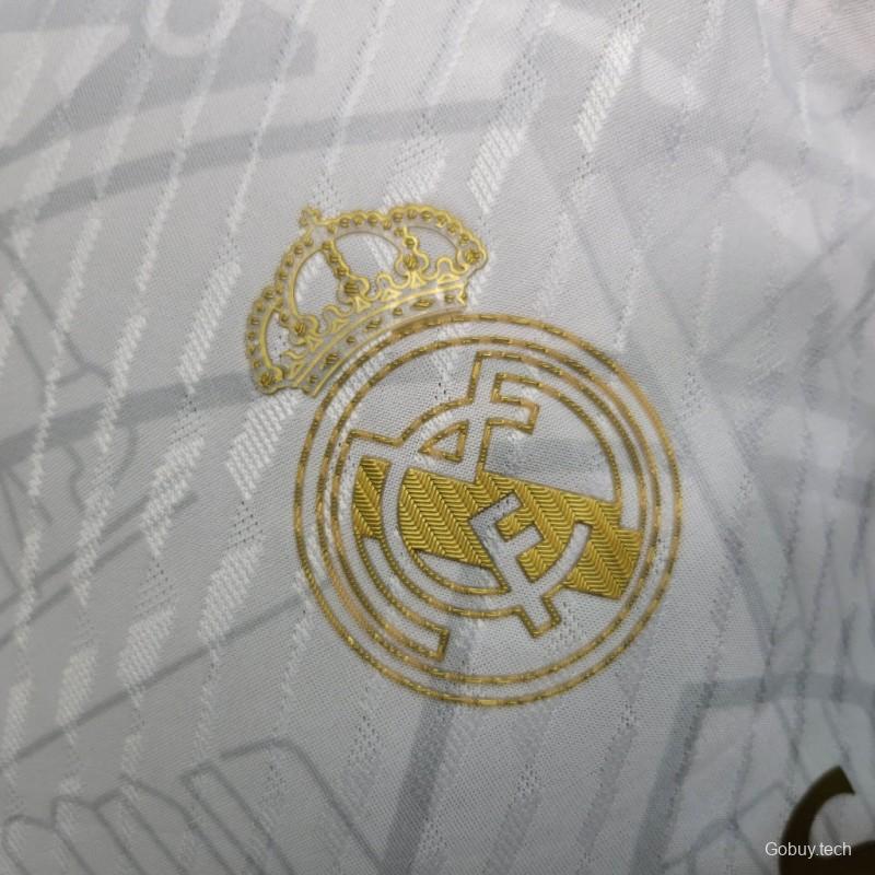 Player Version 23/24 Real Madrid Golden Dragon Special Jersey