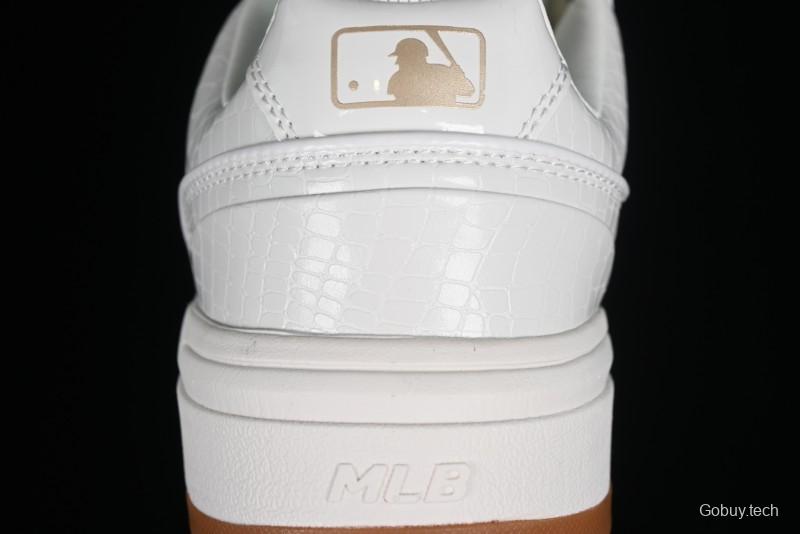 MLB Chunky Liner Metal Senior Series Lightweight Platform Casual Sneakers with 6cm Height Increase - 3ASXCLX4N50WHS