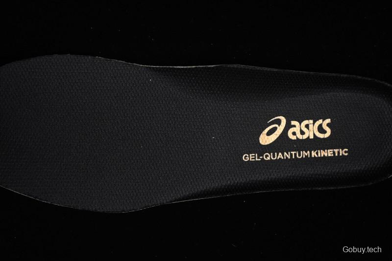 Asics Gel-Quantum Kinetic Retro Casual Sneakers with Thick Sole and Height Increase - 1203A270-021