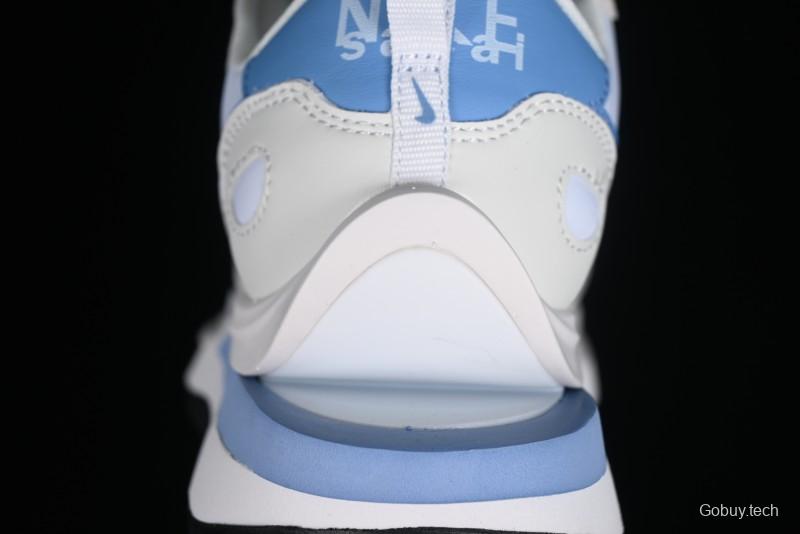 Nike Sacai VaporWaffle 3.0 Deconstructed Sneakers with Overlapping Swoosh and Double Tongue - DD1875-101