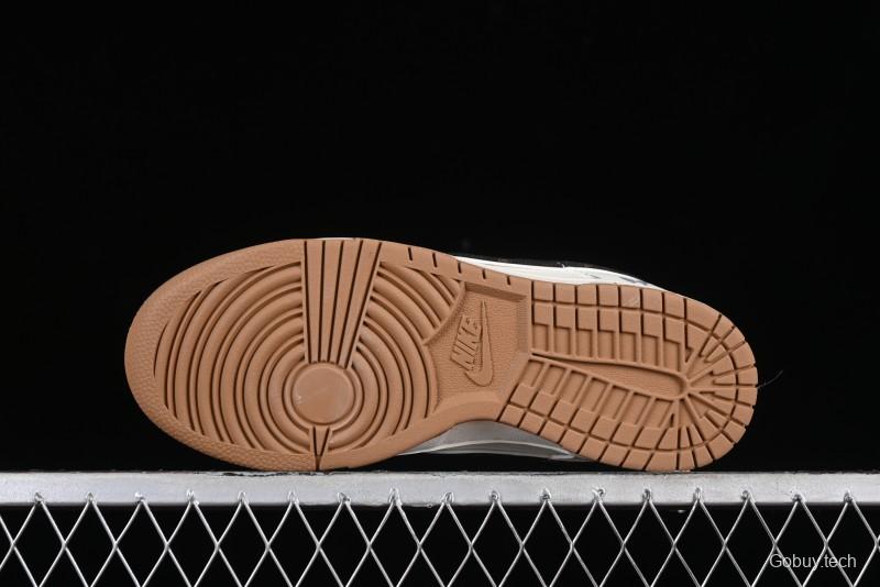 Nike Dunk Low LV Louis Vuitton - Beige Black Denim Anniversary High-End Custom Sneakers - DQ1098-341