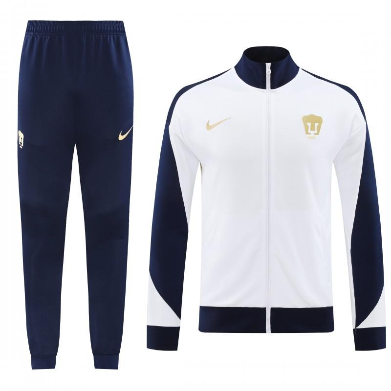 24/25 Club America White Full Zipper Jacket +Long Pants