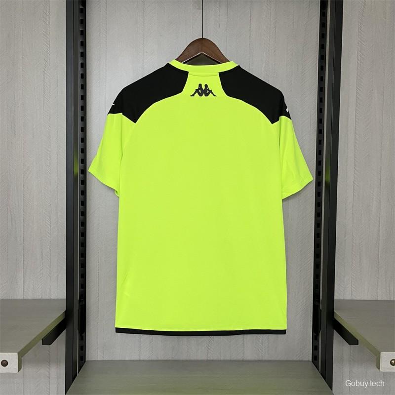 24/25 Vasco Da Gama Training Jersey Fluorescent Green Jersey