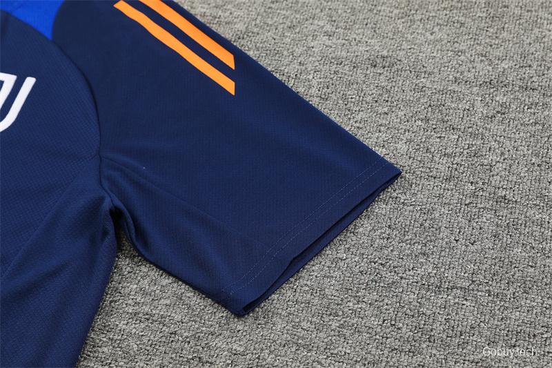 24/25 Juventus Navy Short Sleeve Jersey+Shorts