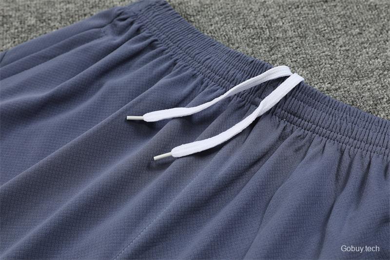24/25 Manchester City Blue White Short Sleeve Jersey+Shorts