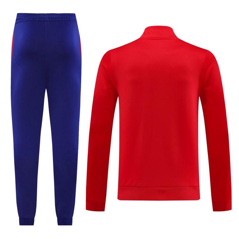 24/25 Arsenal Red Full Zipper Jacket +Long Pants