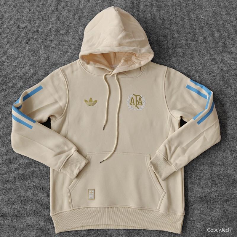 2024 Argentina 50th Anniversary Black/Navy/White/Grey/Beige 5 Color Hoodie
