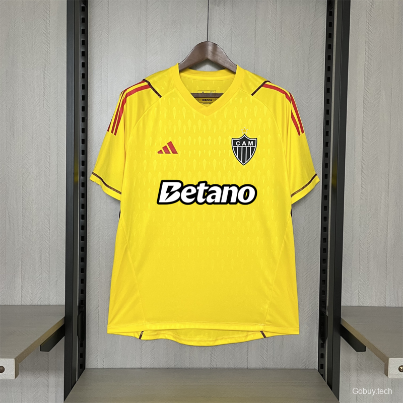 24/25 Atlético Mineiro Limited Edition Goalkeeper Yellow All Sponsors