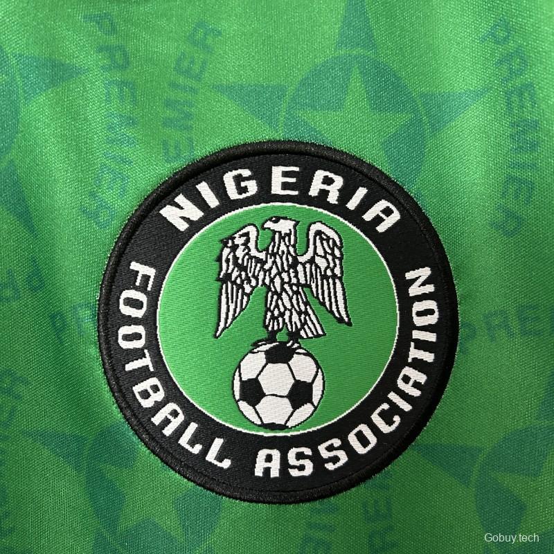 Retro 94/95 Nigeria Home Jersey