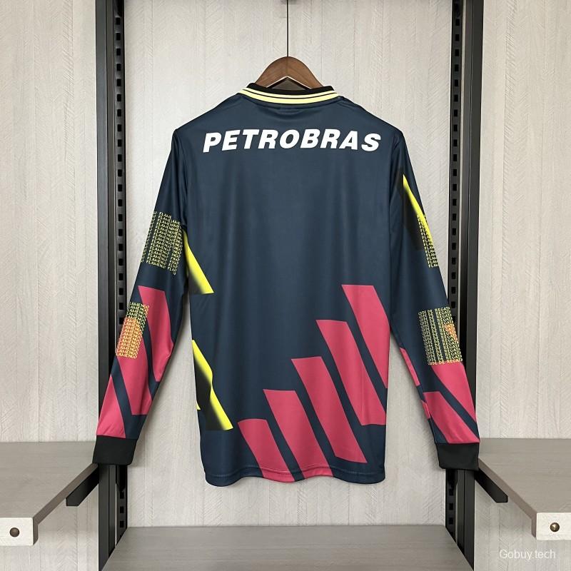 Retro1997/98 Flamengo Black Goalkeeper Long Sleeve Jersey