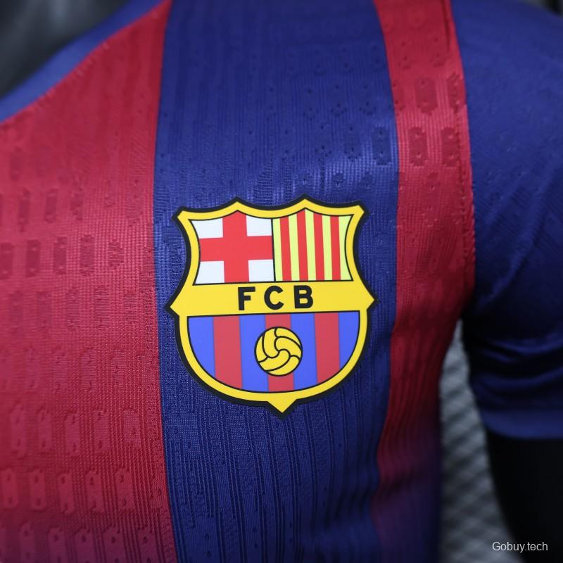 Player Version 25/26 Barcelona Home Leaked Jersey