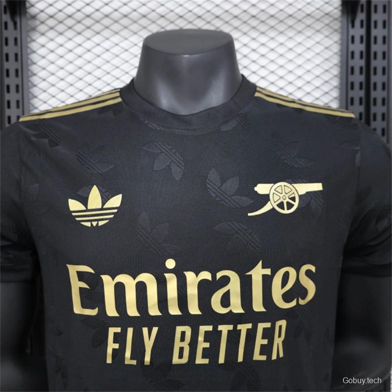 25/26 Player Version Arsenal Adidas Original Special Black Jersey