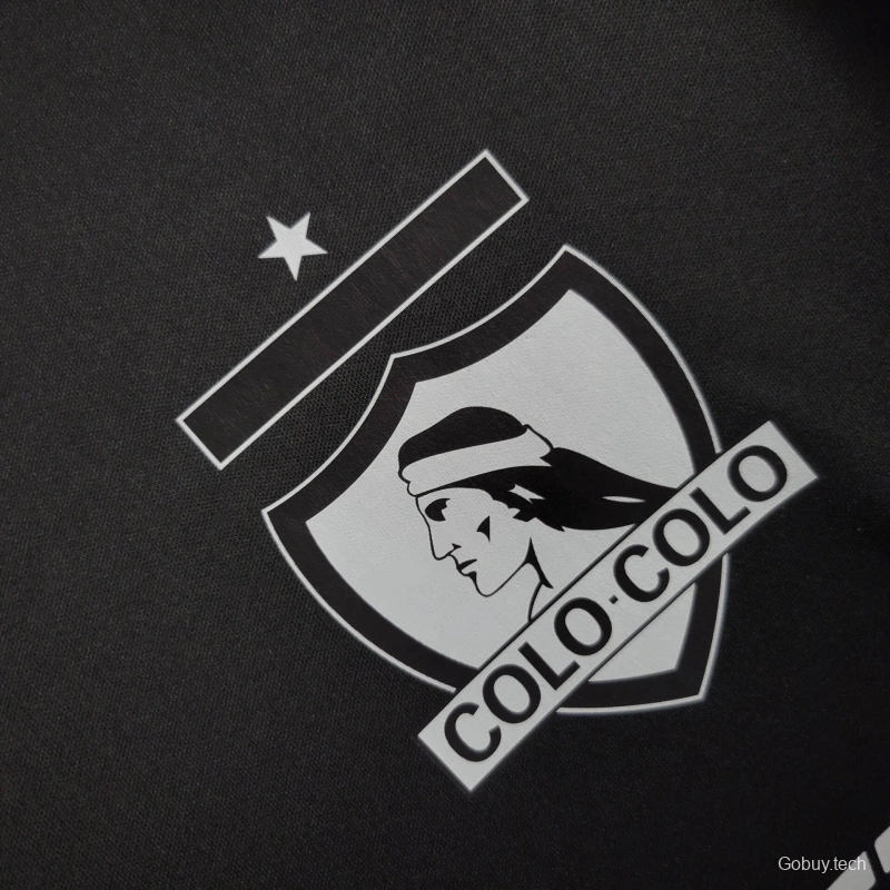 25/26 Colo Colo Training Jersey Wear Black Jersey