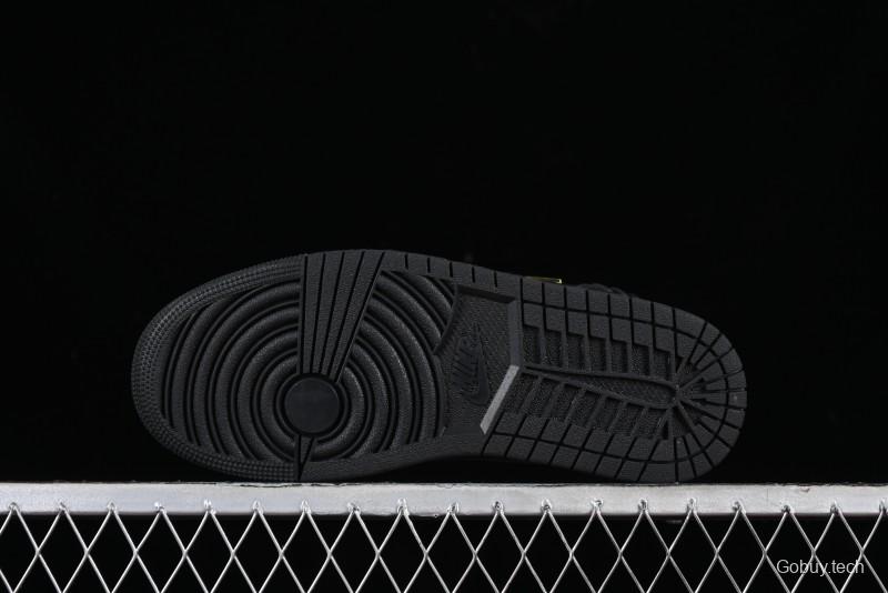 Nike Air Jordan 1 Low "Method of Make" Casual Sneakers with Woven Design - FN5032-007
