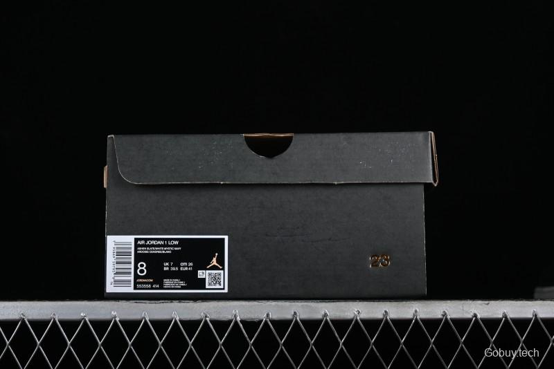 Nike Air Jordan 1 Low AJ1 Casual Lifestyle Sneakers - 553558-414