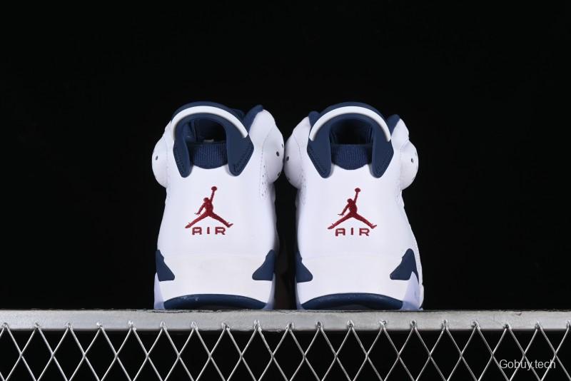 Nike Air Jordan 6 Retro "Olympic" Basketball Shoes - CT8529-164