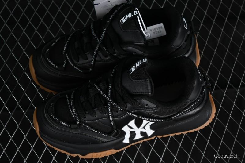 New York Yankees MLB Chunky Runner Lace Lightweight Casual Sneakers - 3ASHCRR3N50BKS