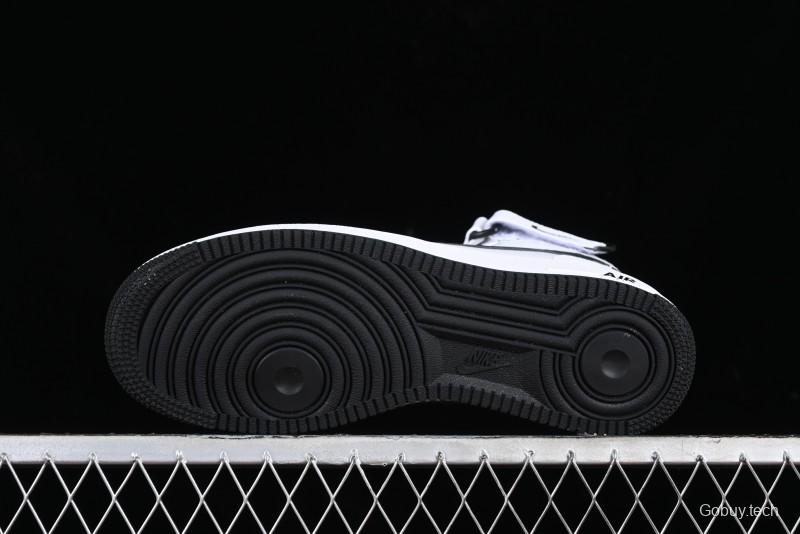Nike Air Force 1 '07 Mid Casual Sneakers in White/Black - DV0806-101