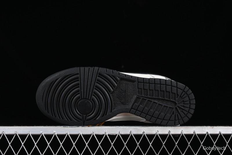 Nike SB Dunk Low OFF-WHITE Collaboration - Anniversary Edition Customized Low-Top Casual Skate Shoes - DJ2024-003