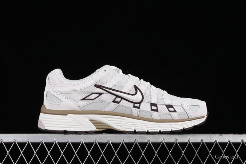 Nike P-6000 Retro Casual Sneakers with Lightweight Design and Vintage Style - HF0728-201