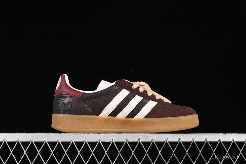 Adidas Originals Gazelle Indoor Retro Casual Slip-Resistant Wear-Resistant Low-Top Sneakers - JP5671