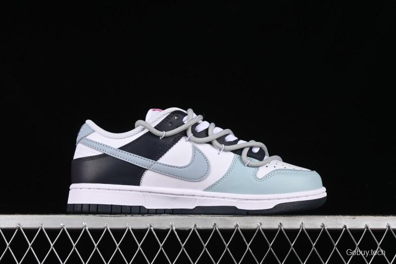 Nike Dunk Low Retro SB Graffiti Strap Casual Skate Shoes - FB9109-401