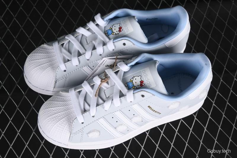 Adidas Kitty x Superstar IF7021 Shell Toe Casual Sneakers - IF7021
