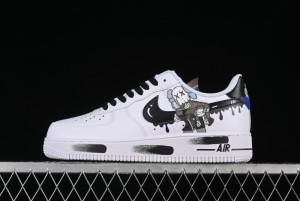 Nike Air Force 1 '07 Low Kaws Bear Collaboration Casual Sneakers - CW2288-111