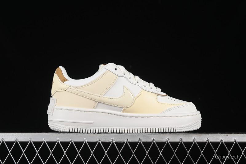 Nike Air Force 1 Shadow Lightweight Lifting Low-Top Casual Sneakers - DZ1847-108