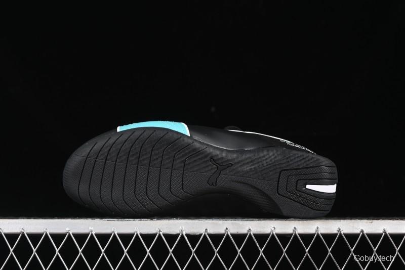 Puma Sparco Future Round Toe Lace-Up Leather Fabric Low-Top Lifestyle Casual Shoes - 308155-01