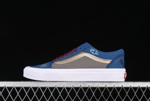Vans Old Skool Black Wukong Themed Low-Top Retro Skate Shoes - VN0A45JCGIE