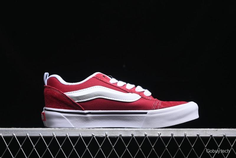 Vans Knu Skool Low-Top Retro Casual Vulcanized Sneakers - VN000D22ZCF