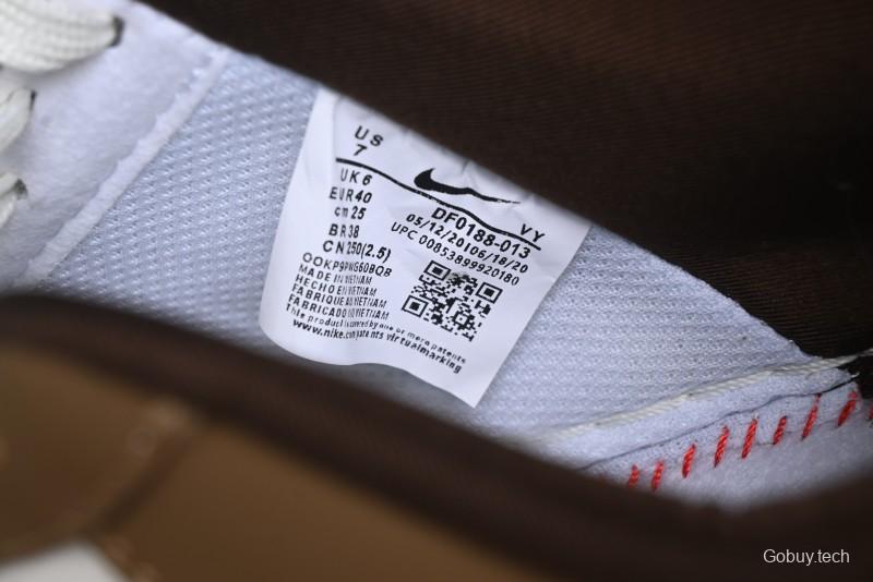 Nike Air Force 1 '07 Low Bape Collaboration - Brown Violent Bear Casual Sneakers - DF0188-013