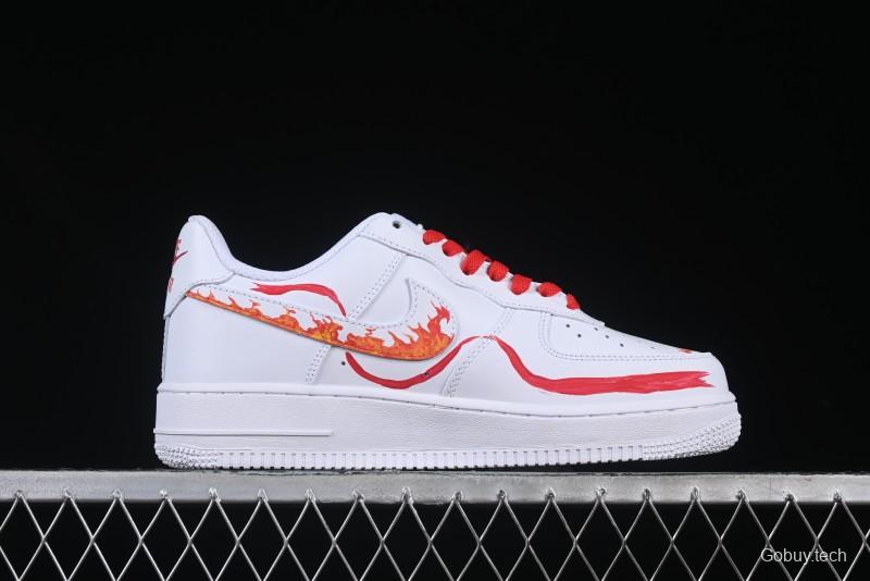 Nike Air Force 1 '07 Low Casual Sneakers with Built-in Full-Length Air Cushion - CW2288-111