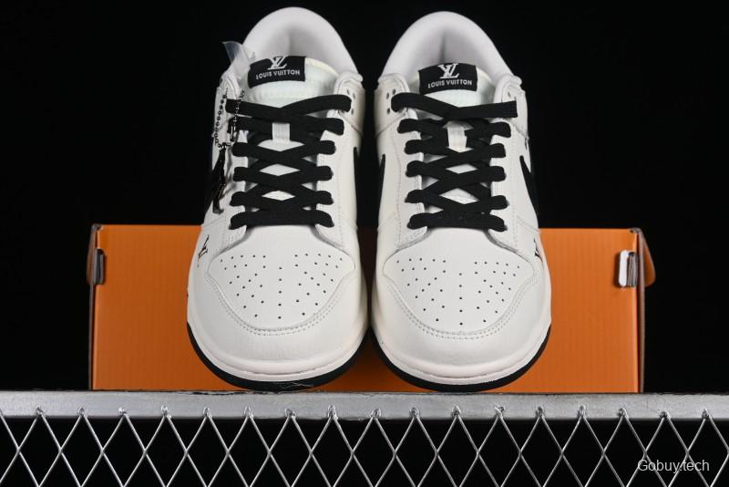 Nike Dunk Low LV Collaboration - Black Lamborghini SB Low Top Casual Sneakers - FC1688-190