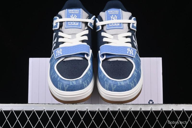 New York Yankees MLB Chunky Liner Lightweight Platform Sneakers with 6cm Height Increase - 3ASXCHL4N50BLS