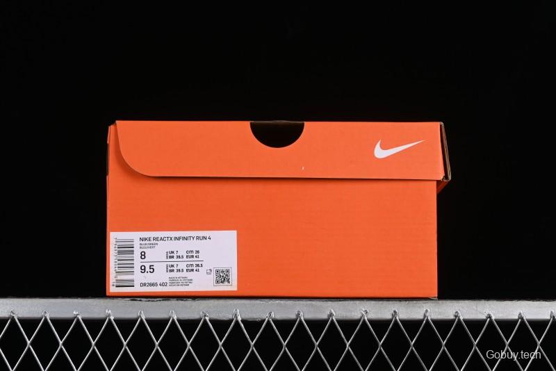 Nike ZoomX Infinity Run 4 Professional Cushioned Running Shoes with Knit Upper - DR2665-402
