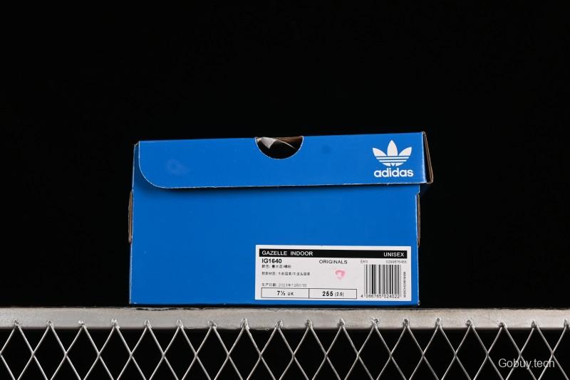 Adidas Originals Gazelle Indoor IG1640 Retro Casual Slip-Resistant Low-Top Sneakers