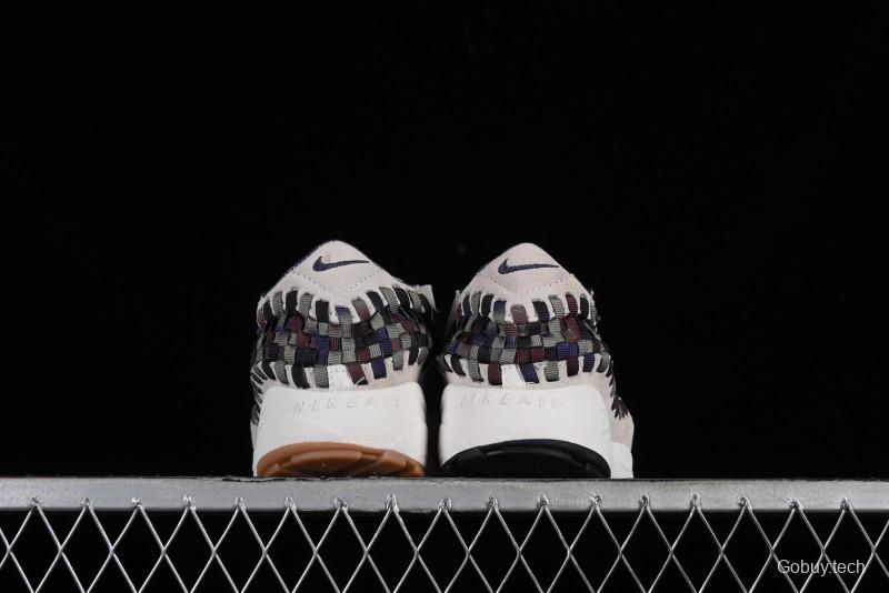 Nike Air Footscape Woven Asymmetrical Weave Slip-Resistant Low-Top Lifestyle Sneakers - FV3615-191