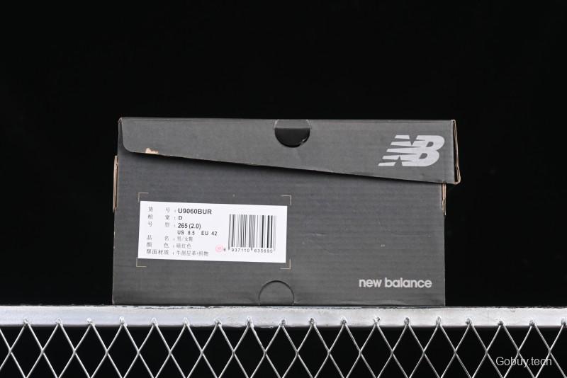 New Balance 9060 Retro Casual Running Shoes with ABZORB Cushioning Technology - U9060BUR