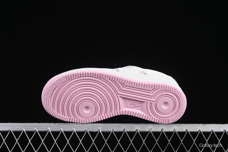 Nike Air Force 1 '07 Low Valentine's Day Limited Casual Sneakers with Full-Length Air Cushion - HV5992-111