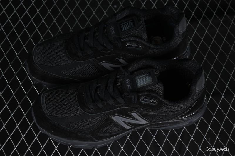 New Balance 990 Series Premium Retro Running Shoes with Carbon Midsole - M990BB4