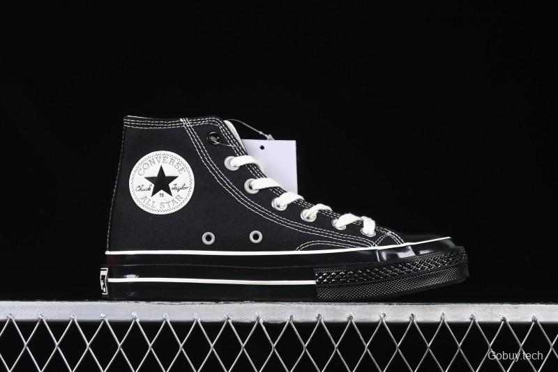 Converse Chuck 1970s High Top Canvas Sneakers with Star Stitch Design - A15743C
