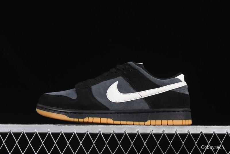 Nike Dunk Low Casual Sneakers in Black-Grey Colorway - HQ1931-001