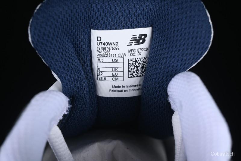 New Balance 740 Series Retro Dad Style Casual Running Shoes - U740WN2