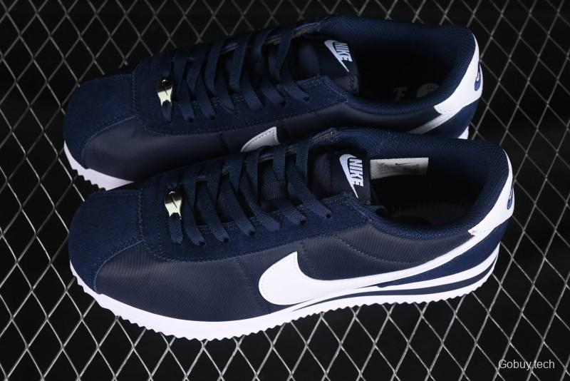 Nike Classic Cortez Leather Retro Running Shoes with Cushioned Sole - HF0263-400