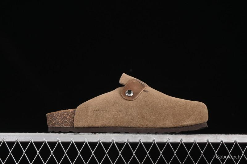Birkenstock Arizona Soft Footbed Sandals with Suede Leather and Lambswool Lining - G.D4